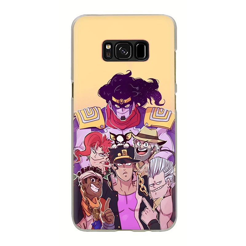 JoJo Jonathan Joestar жесткий чехол для телефона с рисунком в виде обложка чехол для Samsung Galaxy S6 7 Edge S8 9 10 плюс Note8 9 M10 20-30 - Цвет: H1