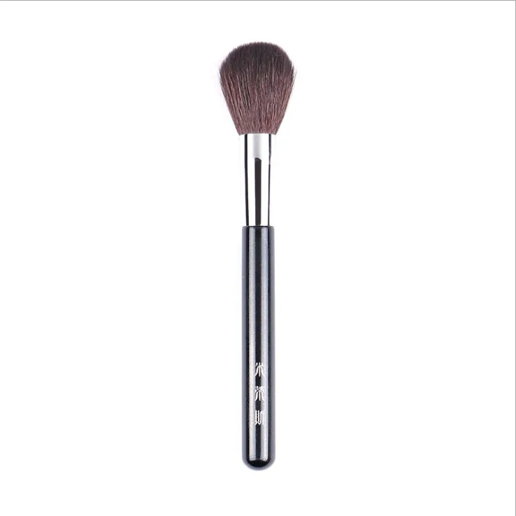 1 шт. скульптурные кисти для лица для теней Bronzer румяна макияж кисточка с деревянной ручкой изысканный косметический инструмент натуральная козья шерсть