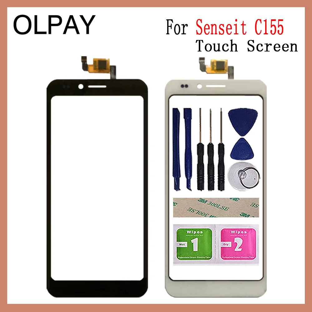 Мобильный телефон OLPAY 5 0 &quotдля Senseit C155 сенсорный экран дигитайзер передняя панель