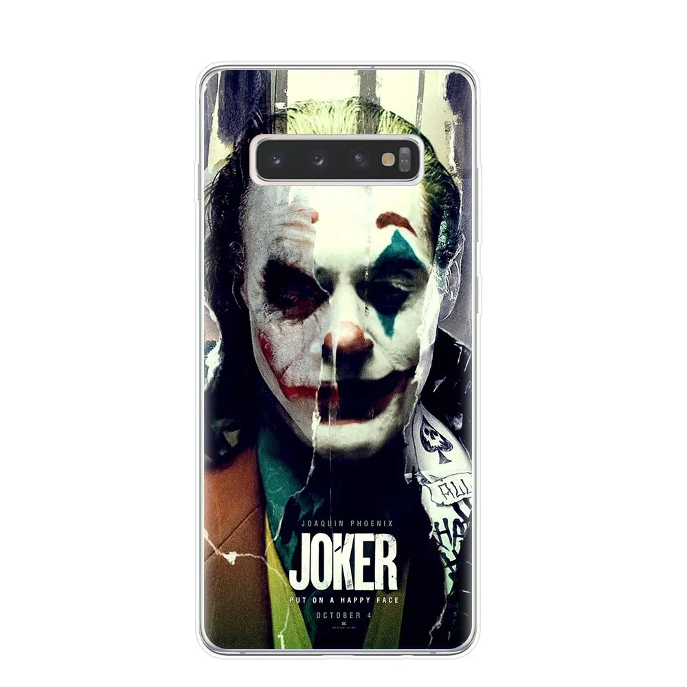 Joker Joaquin Phoenix Мягкий ТПУ силиконовый чехол для телефона для Coque samsung S10 S9 S8 Plus S6 S7 Edge S10E Lite 5G Capa