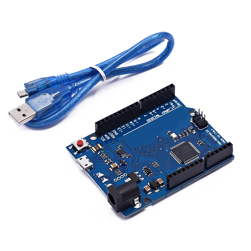 Leonardo R3 Microcontroller Atmega32u4 Development Board With USB Cable Compatible for arduino DIY Starter Kit