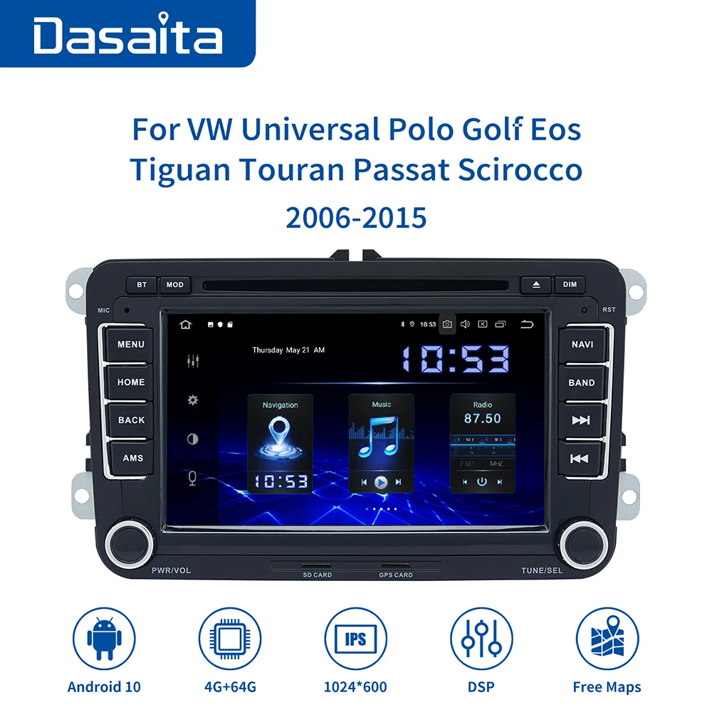 Autoradio RCD510 RCD330 RCD360 Apple Carplay Dasaita 7