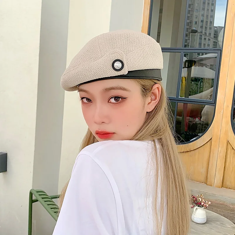Knitted Beret For Women Autumn New 