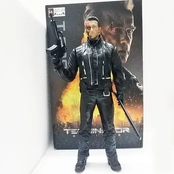 

12inch New Movie Crazy Toys Terminator 2 Judgment Day T-800 Arnold Schwarzenegger Action Figure Model Toys Doll For Gift