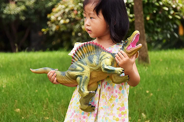 Экстра большой T-Rex Имитация Динозавра модели игрушки Трицератопс мягкий Silcone динозавр игрушка мальчик подарок на день рождения