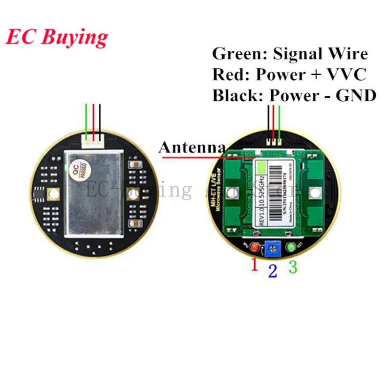 Generic Hb100 Microwave Radar Induction Sensor Module 24ghz 10g Cdm324 ... image.