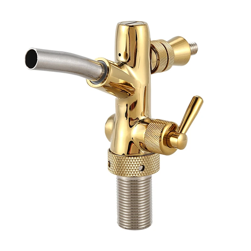

Draft Beer Faucet G5/8 Adjustable Faucet Beer Barrel Faucet with Dust Plug Homemade Beer Tools