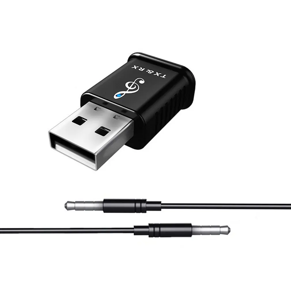 

2 In 1 Usb 5.0 Wireless Dongle Adapter For Pc Speaker Computer Mouse Wireless Audio Music Receiver Transmitter