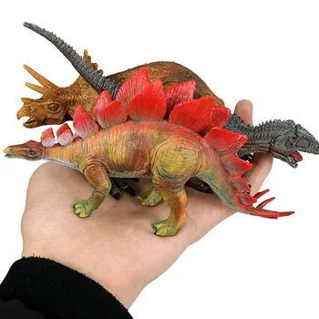 

Dinosaur Figure Figurines Kids Cognitive Toys Simulation Pterosaur/Saichania Action Figures Sets PVC Figure Collectible Toys