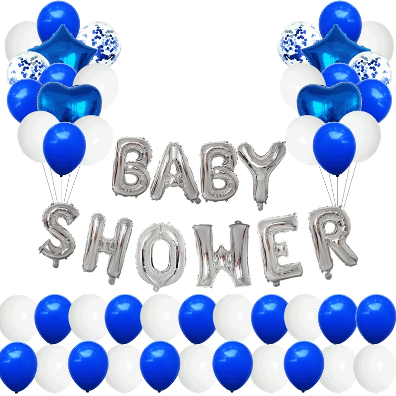 18 дюймов BABY shower алюминиевая пленка в форме сердца воздушный шар День Рождения вечерние реквизит для фотосъемки гостиная decoratio Звездные воздушные шары