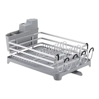 

1 Set of Plate Rack Storage Rack Drain Rack Cup Rack for Friends