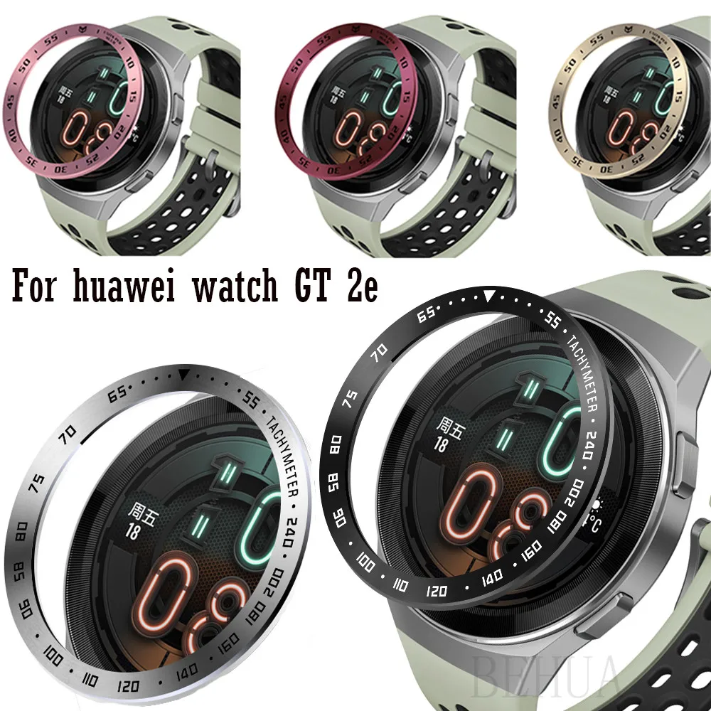Циферблат для huawei watch gt 2e металлический корпус из нержавеющей стали защита от