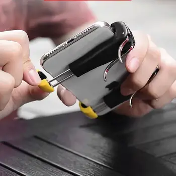 

Mobile Controller Smart Phone Gaming Trigger for PUBG Gamepad Shooter Handle Joystick Fire Buttons for iPhone Android Game Pad