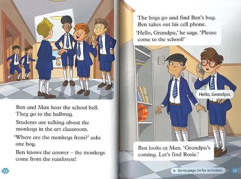 Árvore para Crianças Ler e Descobrir 6 em Inglês Livros Conjunto Oxford Nível Graduado Leitura Popular Ciência 108 - 7 nível 6 em inglês graduado leitura popular