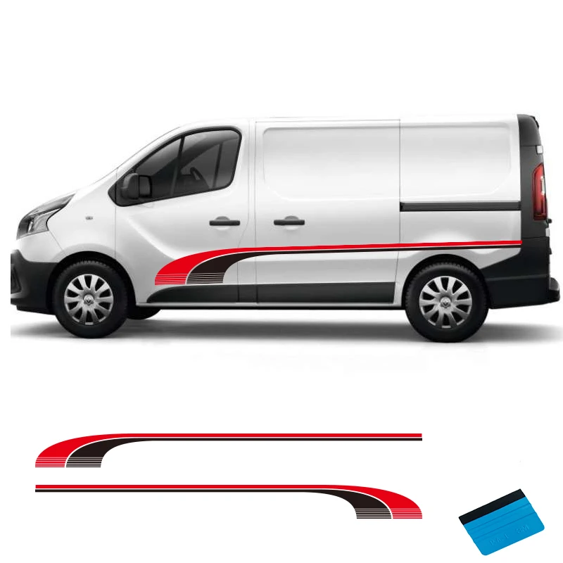 Mercedes sprinter//lwb logo stripes decals autocollants emblème van vinyle
