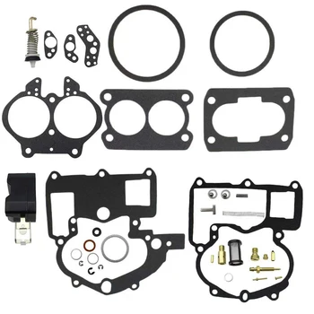 

Replacement For Mercruiser 3.0L 4.3L 5.0L 5.7L Carburetor Rebuild Repair Kit Gaskets 302-804844002