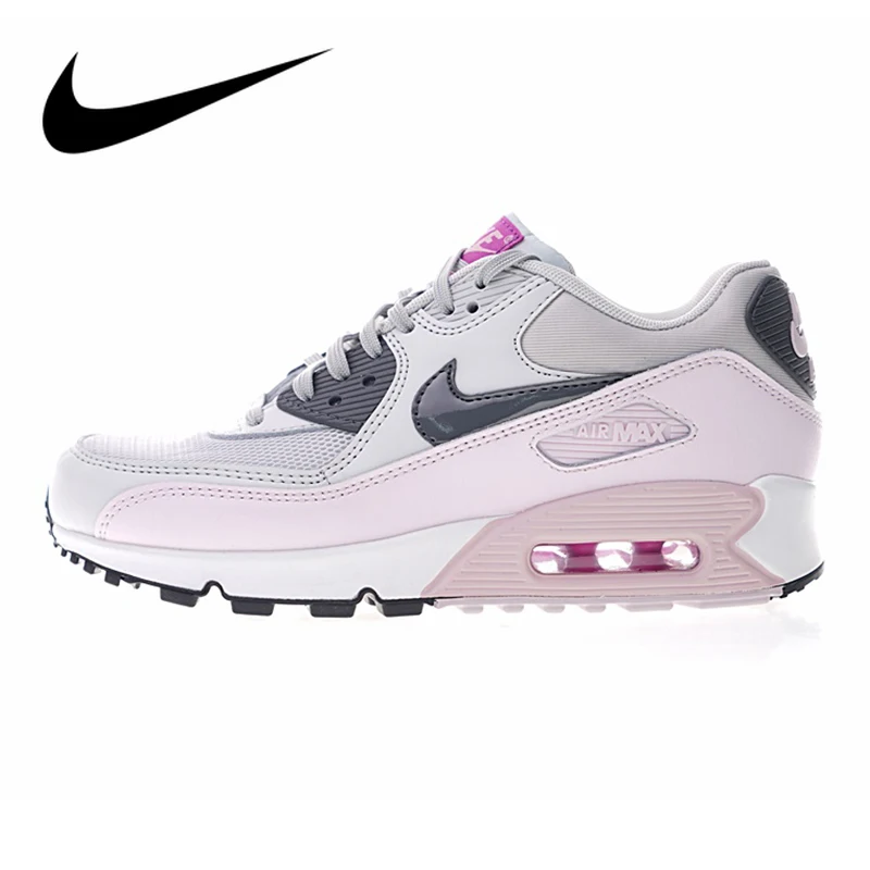 Дешево Оригинальные подлинные спортивные женские кроссовки для бега Nike AIR MAX 90, новая дизайнерская обувь 616730