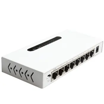 

8-Port PoE Network Switch Unmanaged Gigabit 1000M Ethernet Switch Metal casing strong durable Switch