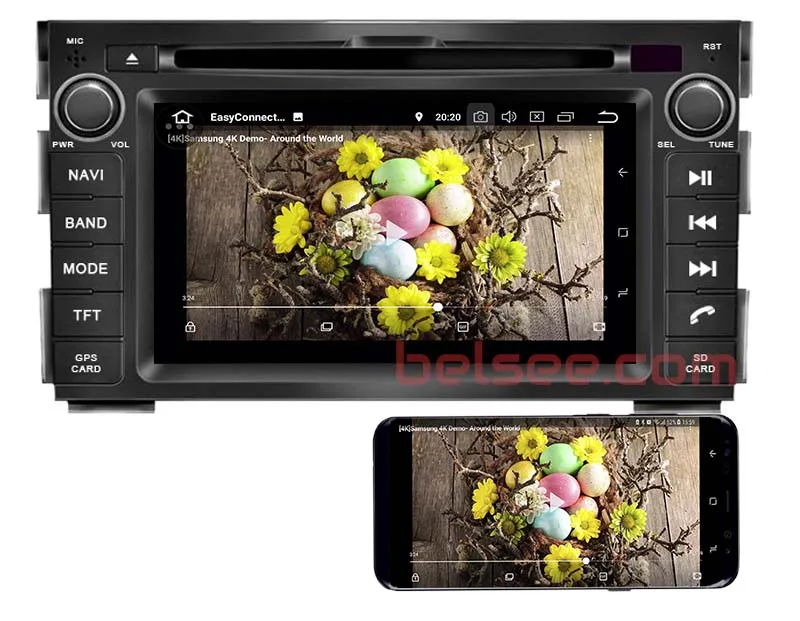 Belsee Android 9,0 оперативная память 4 Гб Octa Core автомобильный dvd-плеер мультимедийное радио для Kia Ceed 2009 2010 2011 2012 gps навигации wi-fi стерео