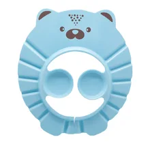 Baby Shower Cap Adjustable Hair Wash Hat for Newborn Infant Ear Protection Safe Children Kids Shampoo Shield Bath Head Cover