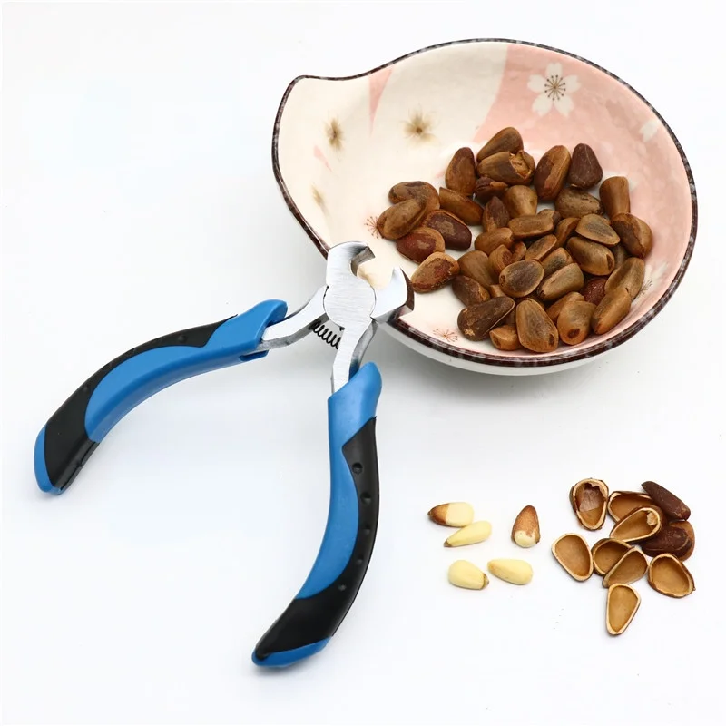 

1Pc Dedicated Tongs Pine Nuts Whole Grain Peeling Pine Nuts Pliers Melon Seeds Clamp Nut Clip Pecan Clip Shell Separator