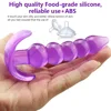 EXVOID Vagina Open Sex Toys for Men Women Butt Plug for Beginner Prostate Massager Silicone Sex Shop Anal Beads Anal Plug 1