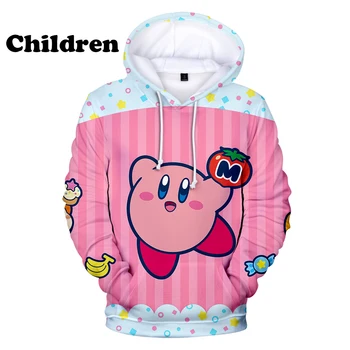 

Kirby 3D Hoodie boy girl Autumn New fashion Casual Kids Hoodies Pullover New 3D Kirby children Hoody Tracksuit Sweatshirts top