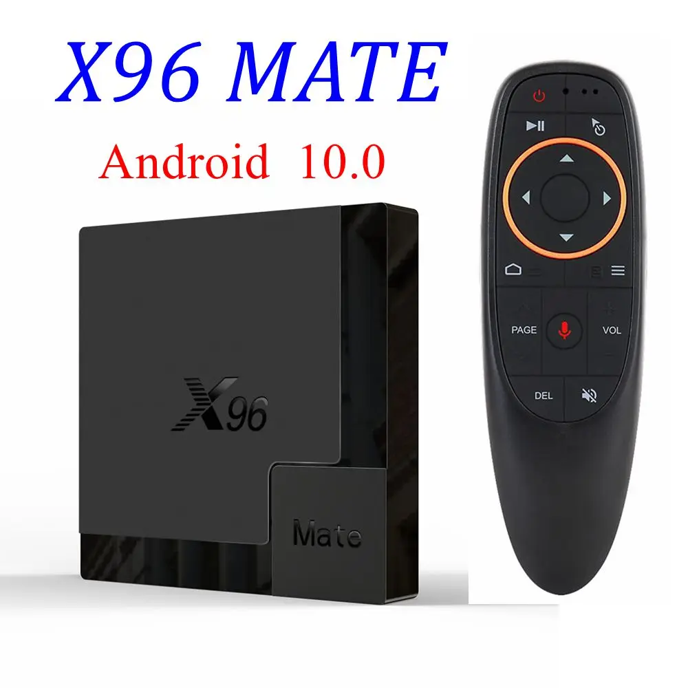 X96 Mate Android 10 Smart TV Box Allwinner H616 Quad Core 4GB 32GB 64GB