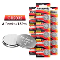 Panasonic 1-25Pcs CR2032 3V Button Cell Batteries for Watch Calculator Remote Control cr2032 Lithium Disposable Li-ion Battery 1