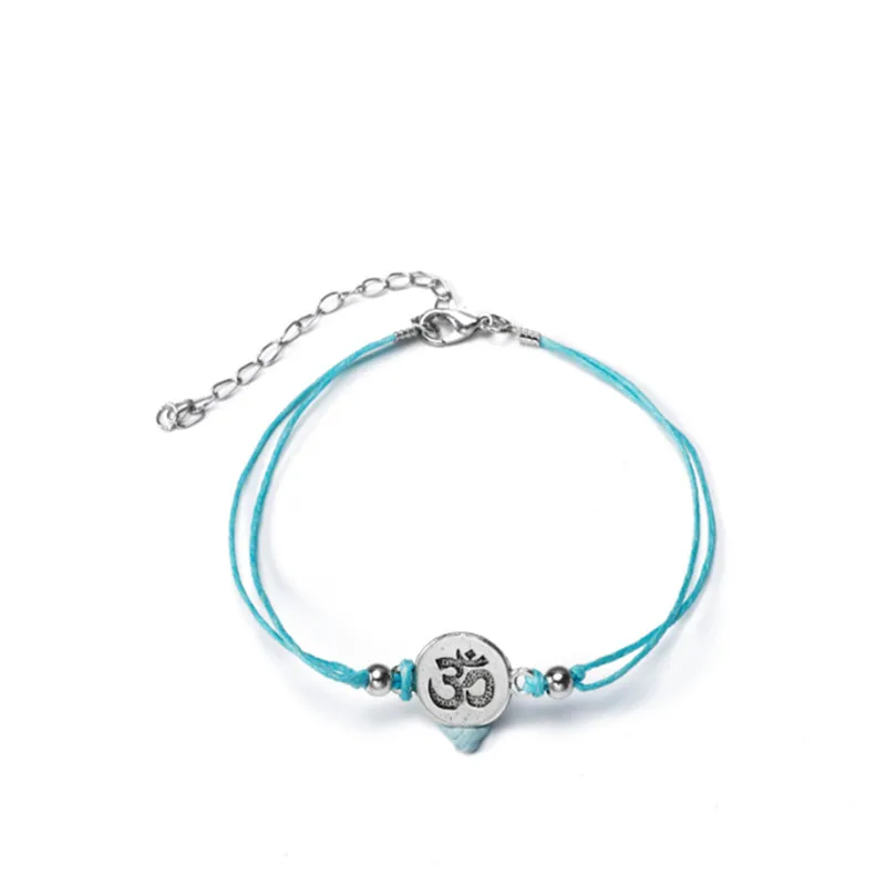 S Новая Мода Boho винтажные ножные браслеты из бисера для женщин многослойный ножной браслет богемные пляжные ювелирные изделия, цепи для лодыжки подарок - Окраска металла: S