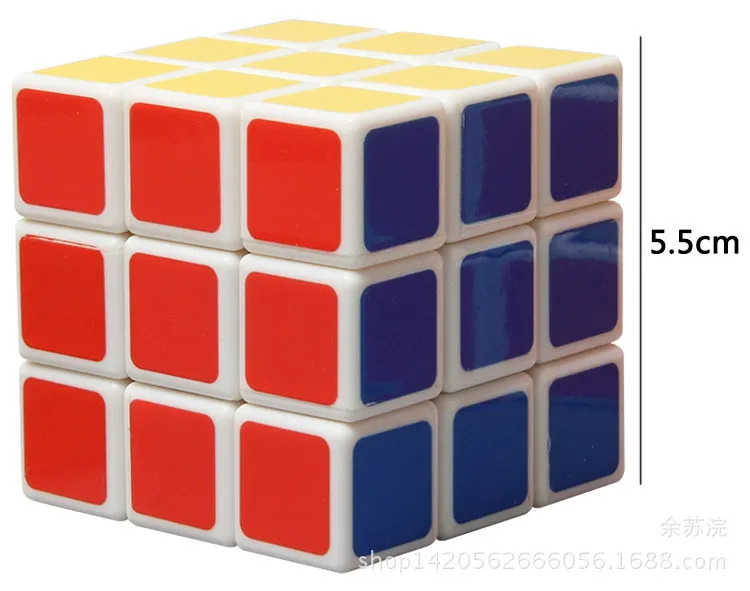 5.5 Cm Rubik's Cube Three Layer Flexible Folding Magic Cube Drill Scientific And Educational Toy Hot Selling