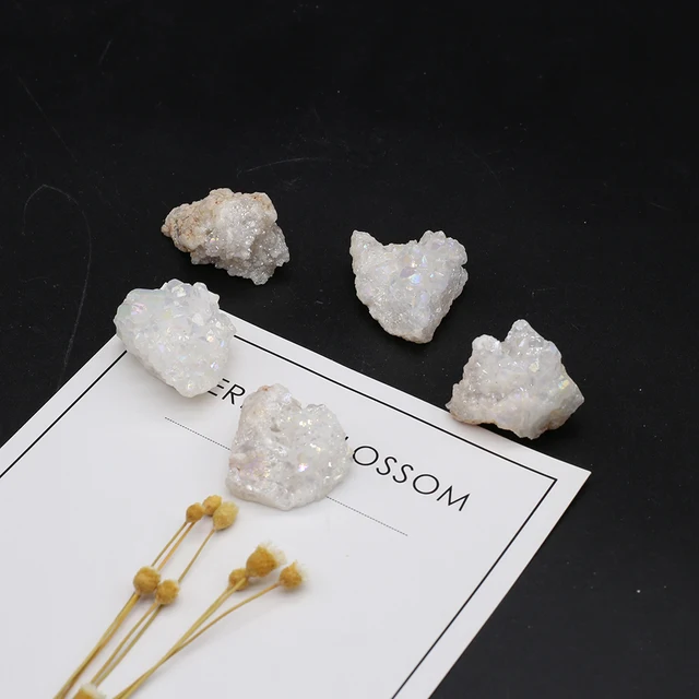 Természetes Ásványi Kőminták Kristálykvarc Szabálytalan Alak Durva Drágakő Kőzet Reiki Gyógyító Otthoni Dekoráció Lyuk Kézműves - Image 4