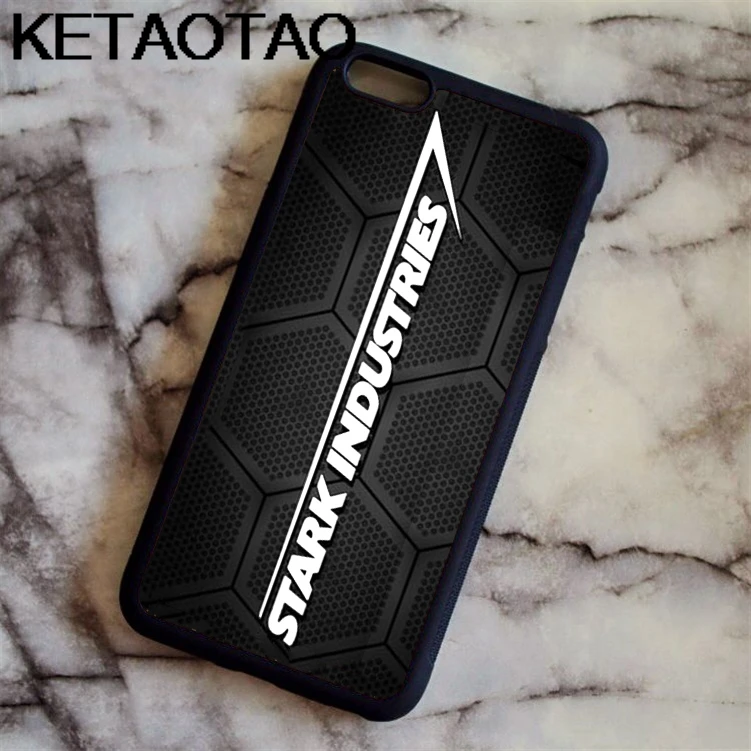 Оранжевый KETAOTAO Stark Industries Железный человек чехол для телефона s для iPhone 4S SE 5C 5S 6S 7 8 SE X Plus XR XS Max Чехол Мягкий ТПУ резиновый силиконовый - Цвет: Оранжевый