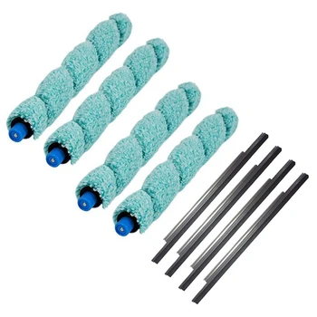 

Accessories Replacement for Ilife W400 Floor Washing Robot Parts Floor Washing Robotic Cleaner Main Brush & Scraper 8Pcs