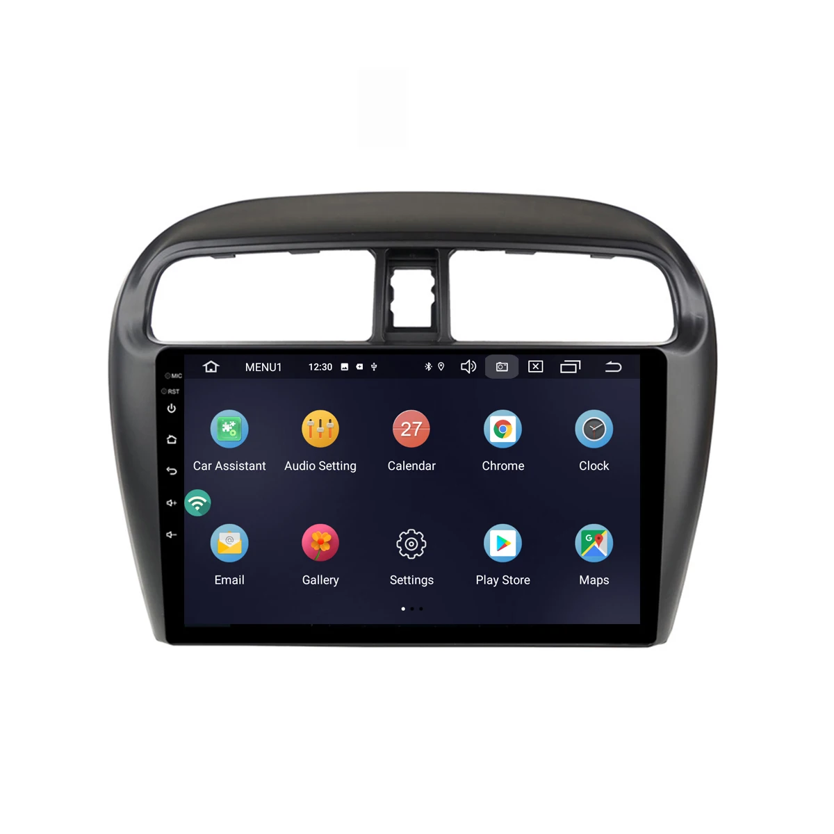 " android 9,0 ram 2G Автомобильный gps dvd-плеер для Mitsubishi mirage attrage 2012 автомобильный Радио Мультимедиа Навигация стерео головное устройство