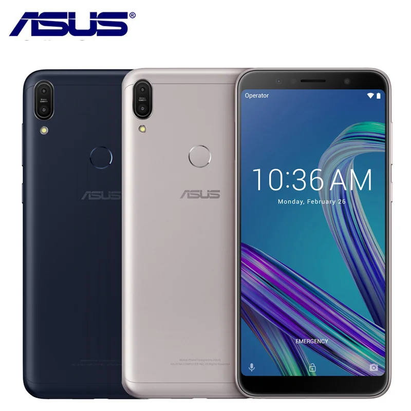 Смартфон ASUS ZenFone Max Pro M1 ZB602KL 6 ГБ ОЗУ 64 Гб ПЗУ мобильный телефон дюйма Snapdragon 636