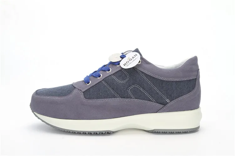 Hogan Scarpe/Лидирующий бренд; мужская повседневная обувь; Masculino; популярные кроссовки из дышащего сетчатого материала на шнуровке; мужские кроссовки - Цвет: 6