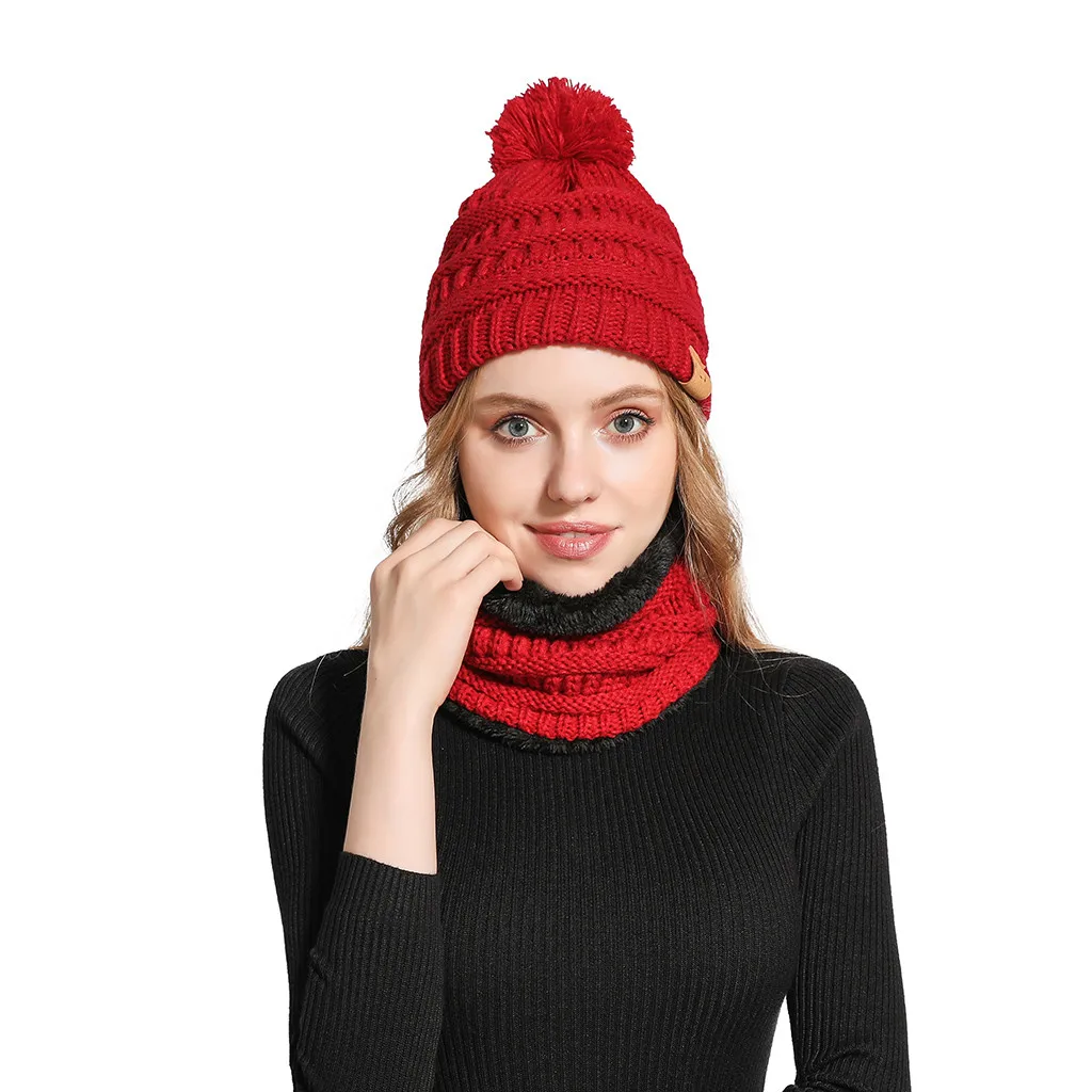 H Adult (Unisex) Зимние шапки для женщин шарф для мужчин и мальчиков шапка и шарф szalik dziecko czapka i szalik sjaal muts kind bonnet echarpe enfant bufanda - Цвет: H Adult (Unisex)