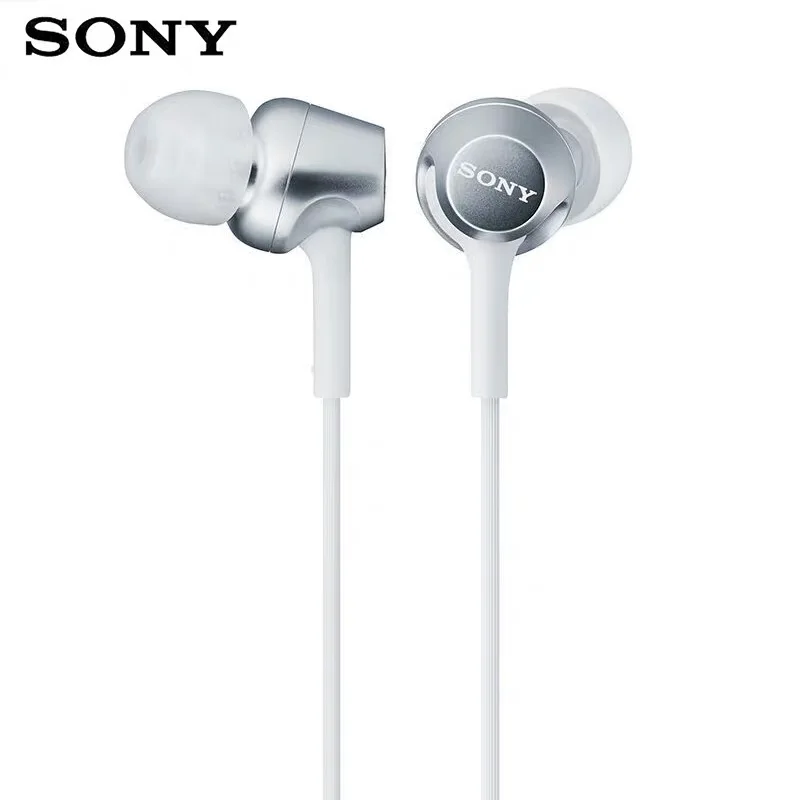 Original Sony MDR EX250AP 3 5mm In Ear Plug Neodymium Music Drivers Earphones for Xperia Z Z1 Z2 Z3 XZ1 XZ2 X XA1 XA2