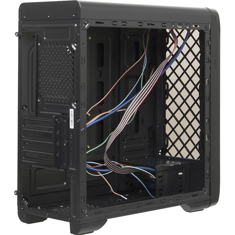 Корпус Accord A-SMB черный без БП mATX 5x120mm 2xUSB2.0 1xUSB3.0 audio bott PSU
