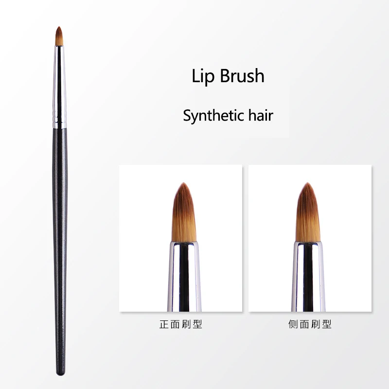 1pc Lip Makeup Brushes Detail Small Pointed Lipstick Balm Make Up