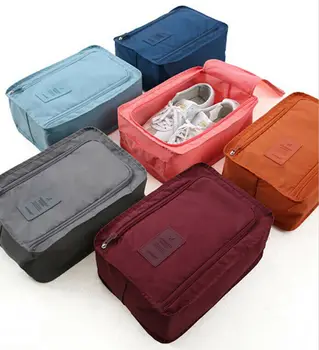 

Faroot Convenient Big Size Easy Carry Practical Waterproof Football Shoe Bag Travel Boot Rugby Sports Gym Carry Storage Case Box