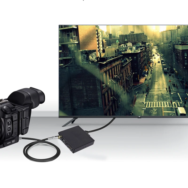 Конвертер HD SCART+ HDMI в HDMI+ цифровой аудио сигнал видео коробка видео конвертер GDeals