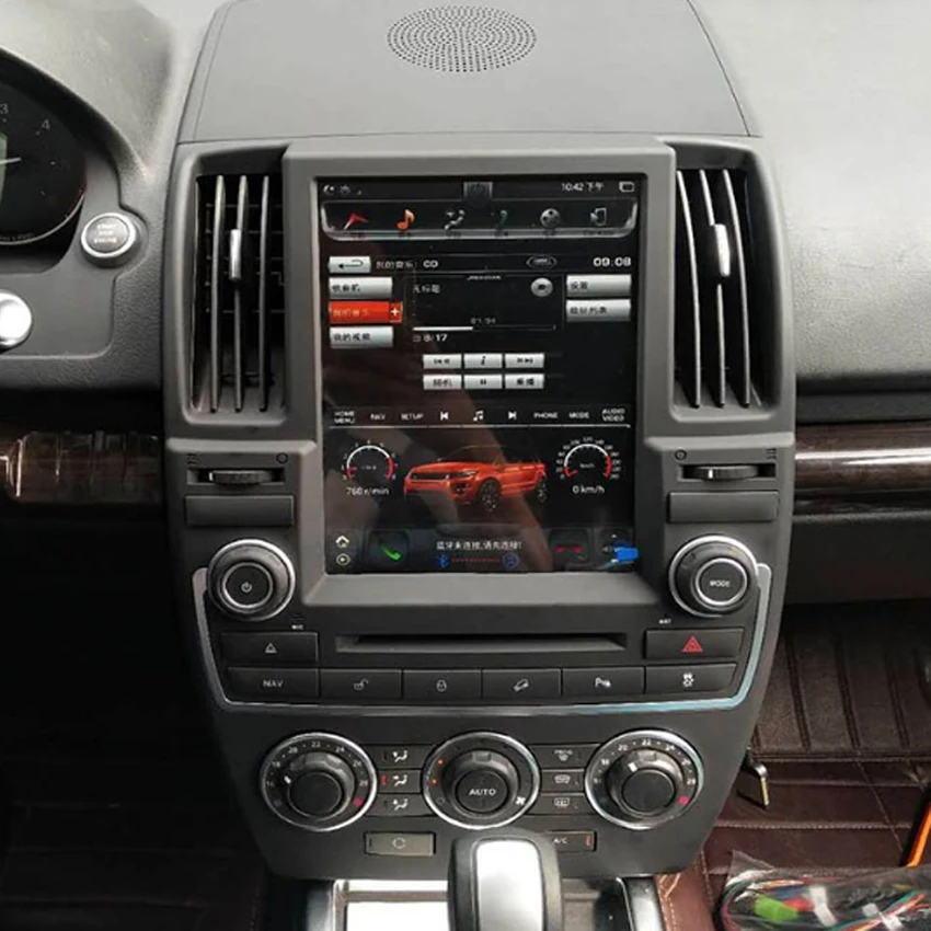 Автомобильный радиоприемник андроид мультимедийный проигрыватель для Land Rover Freelan 2 2009- сенсорный экран+ Carplay+ реверсивная Интегративная машина
