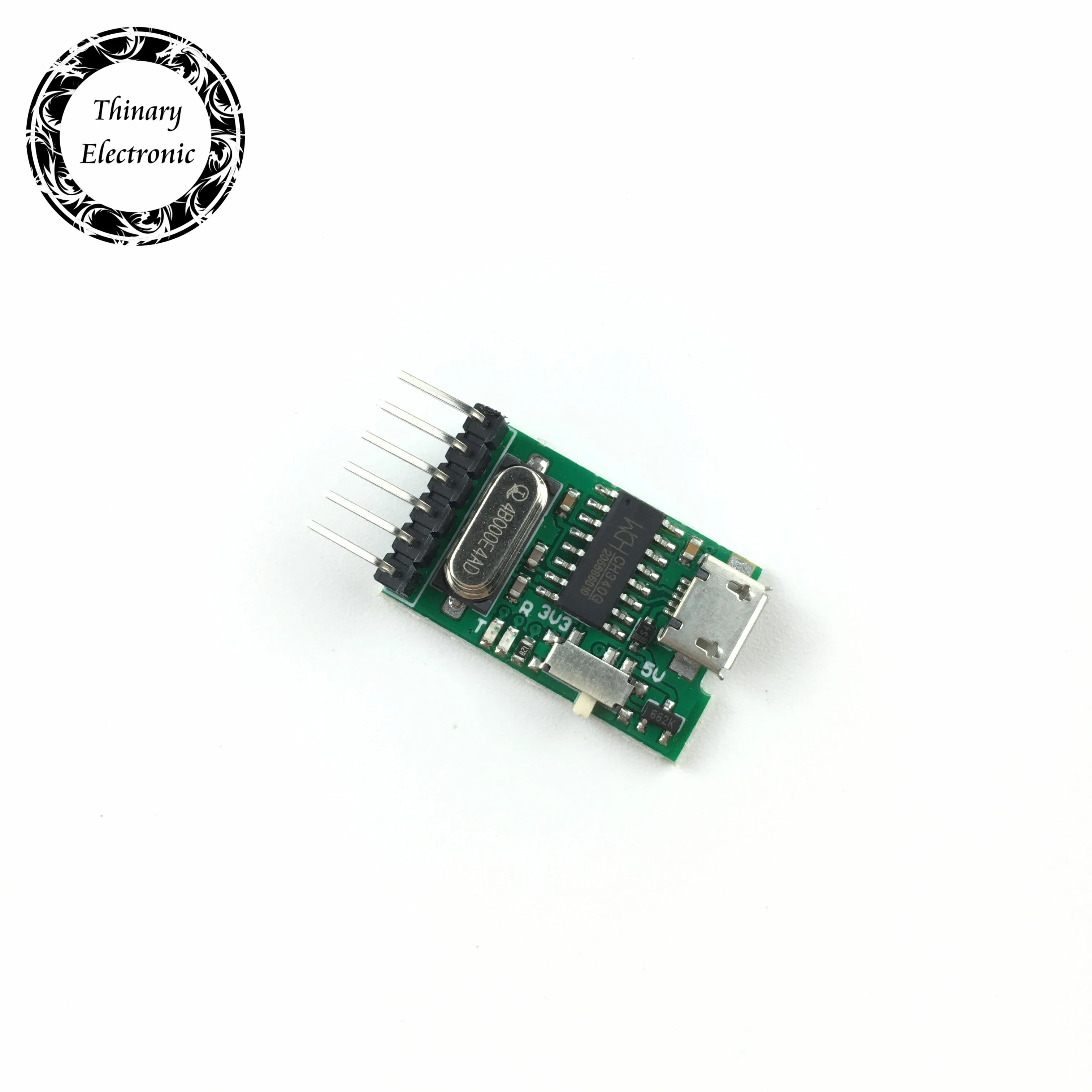 Thinary электронный 1 шт. USB в TTL конвертер микро UART модуль CH340G CH340 3 V 5V переключатель