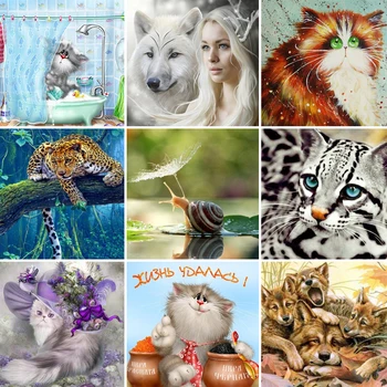 

50x50 diamond painting 5D Full Square Diamond embroidery mosaic Cross Stitch DIY Wall Sticker home Decoration Christmas Gift