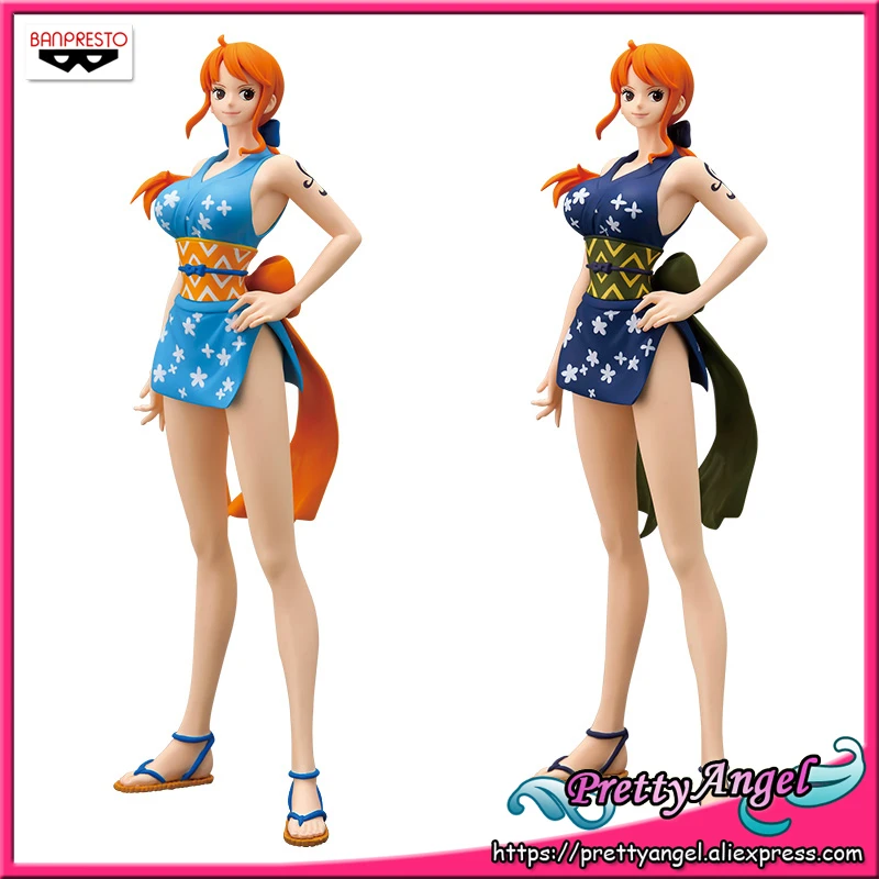 Prettyangel Genuine Banpresto Glitter Glamours One Piece Stampede Nami Wano Country Style Collection Figure Action Figures Aliexpress