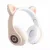 Catear Гарнитура Bluetooth Гарнитура Новая Беспроводная Светящаяся Гарнитура Игровая Гарнитура Офисная Выделенная Периферия Мультфильм Портативный Милый