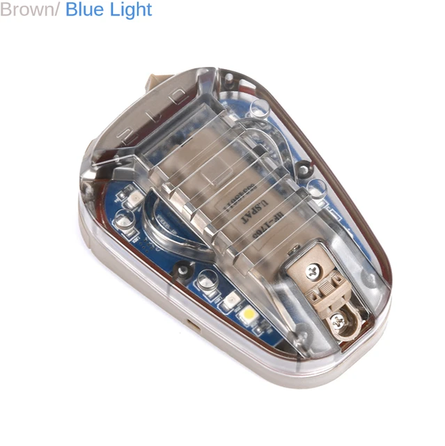 Brown  - Blue light