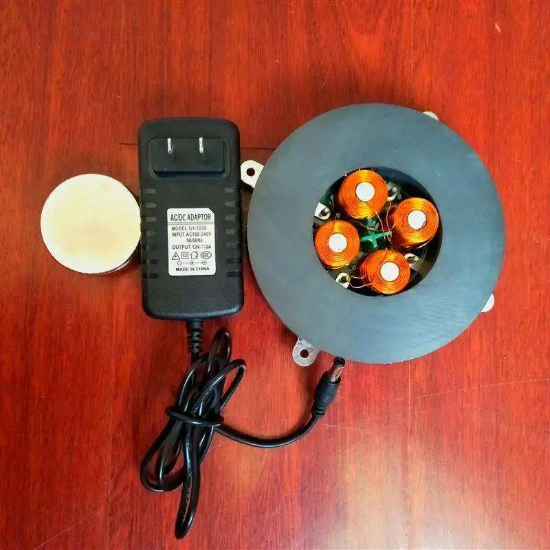 Модуль магнитной левитации, Магнитный Подвесной сердечник, светодиодный, несущий вес лампы 500 г AC12V 2A/Максимальная нагрузка 800 г версия